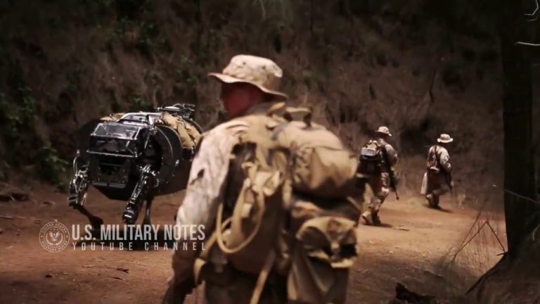 Bazele militare ale SUA vor fi păzite de câini-roboţi