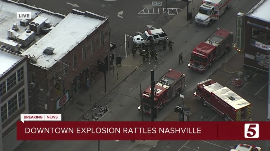 Explozie puternică în oraşul Nashville. Poliţia suspectează că ar fi un act deliberat