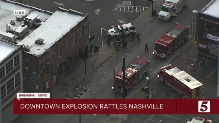 Explozie puternică în oraşul Nashville. Poliţia suspectează că ar fi un act deliberat