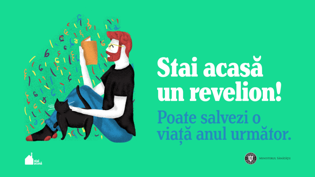 Ministerul Sănătății: Stai acasă de Revelion! O singură noapte cu prietenii poate costa o viață