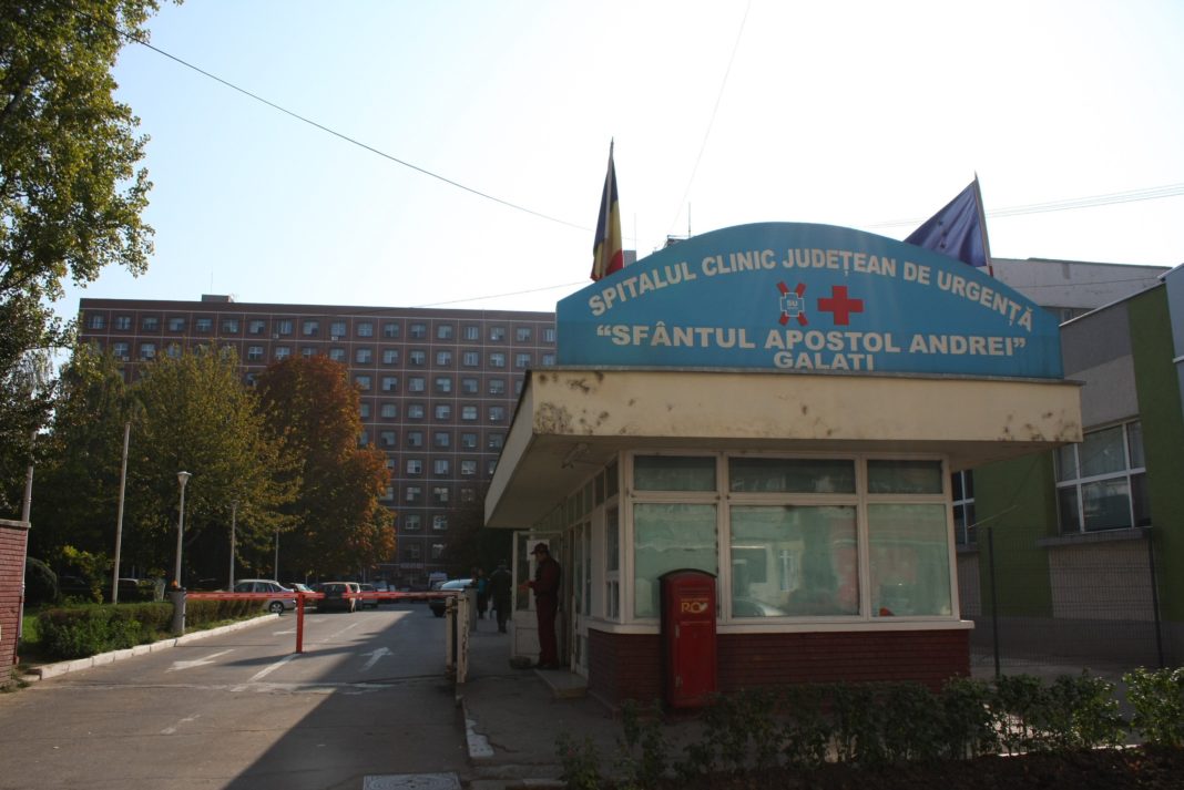 Un pacient în vârstă de 60 de ani s-a sinucis în Secția ATI din Spitalul Județean Galați
