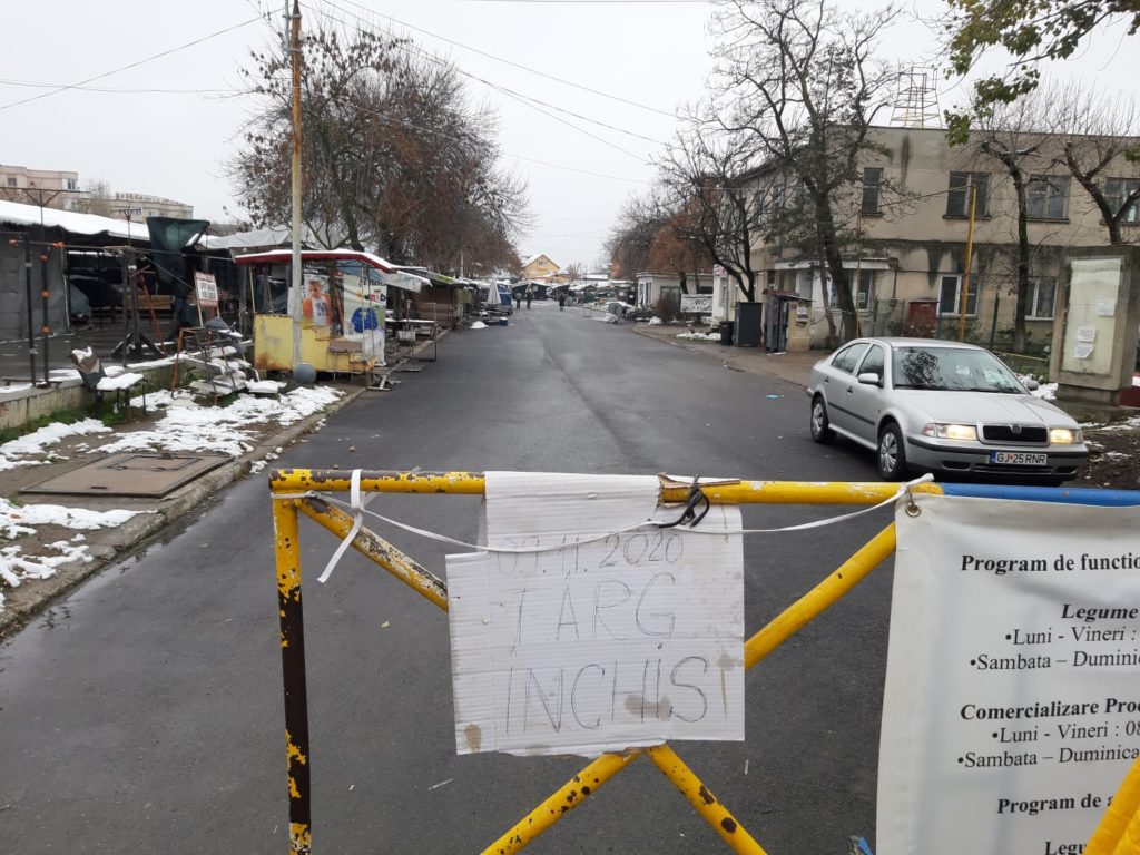 Târgul Municipal Craiova este închis