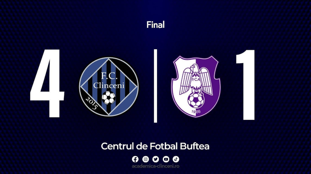 Amical | FC Argeș, surclasată de Academica Clinceni la Mogoșoaia