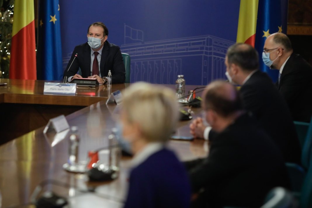 Guvernul va valida în şedinţa de sâmbătă noile măsuri adoptate de CNSU privind gestionarea pandemiei de COVID 19