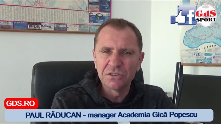 Paul Răducan a făcut bilanțul Academiei „Gică Popescu“ pentru 2020 (video)