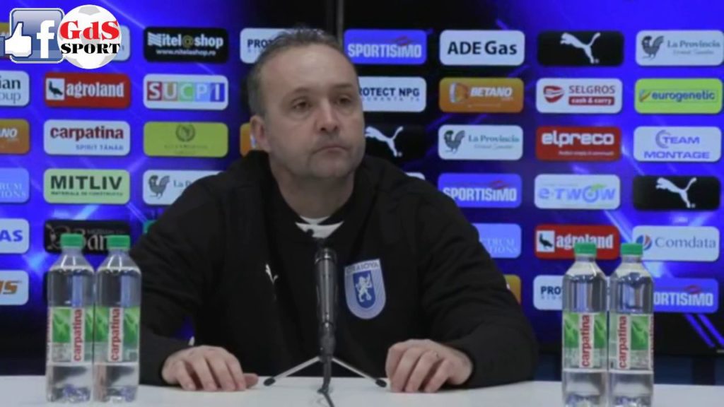 „U“ Craiova – FC Viitorul | Corneliu Papură: „Sperăm să câștigăm!“