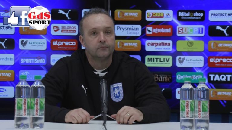 „U“ Craiova – FC Viitorul | Corneliu Papură: „Sperăm să câștigăm!“