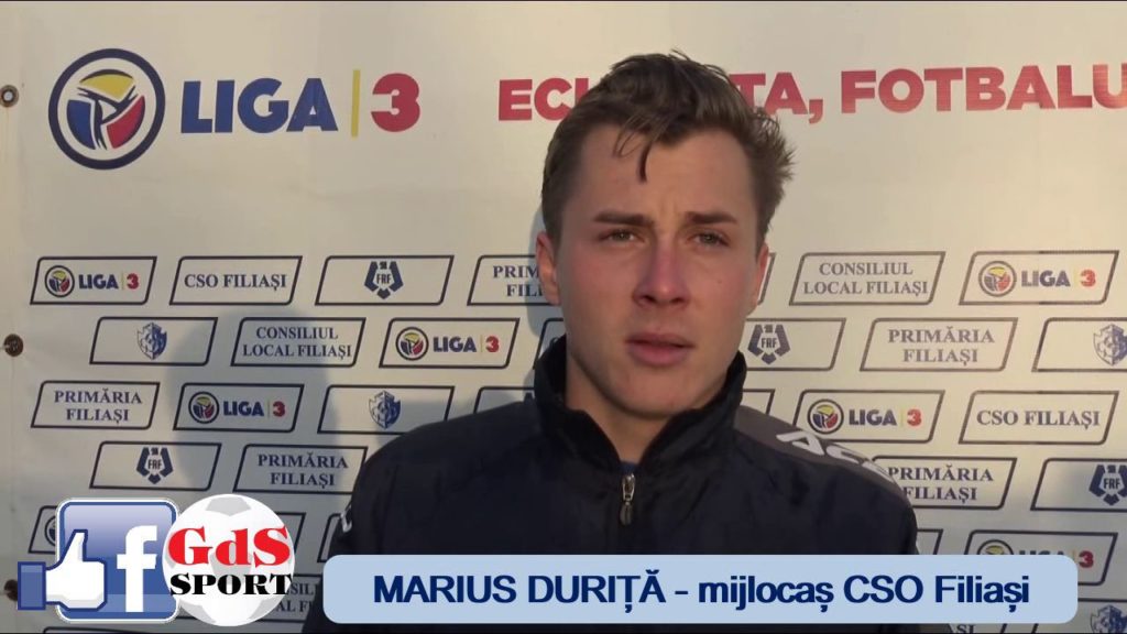 Liga 3 | Alexandru Marius Duriță: „Sper să gestionăm foarte bine fiecare zi“