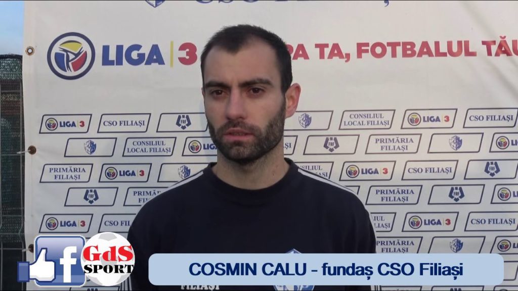 Liga 3 | Cosmin Calu: „Sper să ducem la bun sfârșit drumul nostru“ (video)