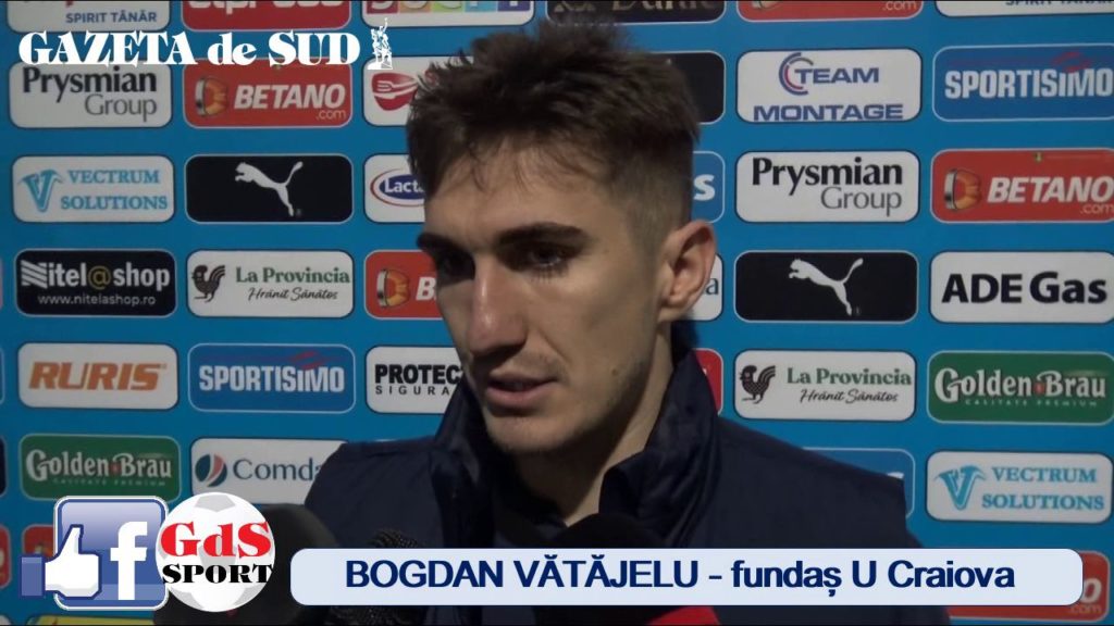 „U“ Craiova – FC Argeș 1-1 | Bogdan Vătăjelu: „Toți suntem de vină!“