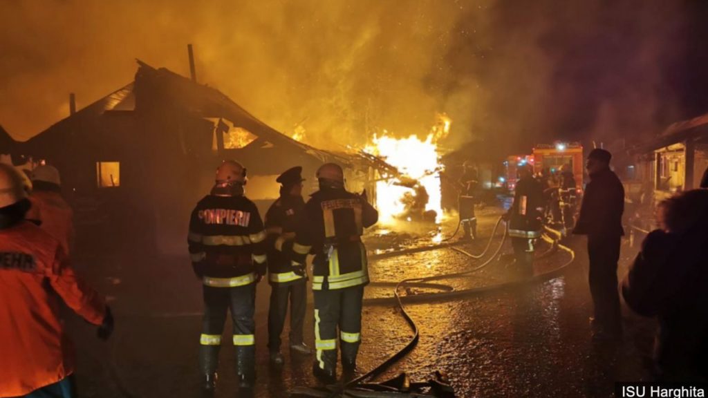 Ajutor umanitar pentru persoanele afectate de incendiul din Miercurea Ciuc