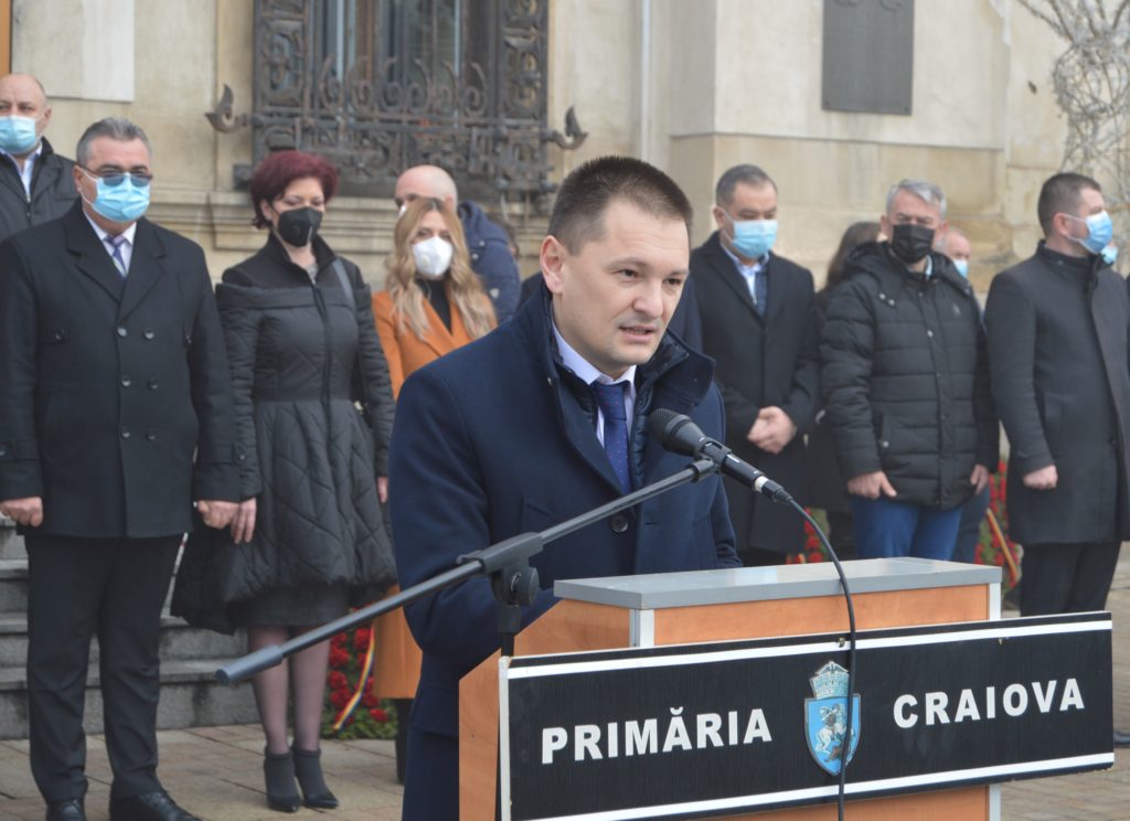 Președintele CJ Dolj la ceremonia dedicată Zilei Unirii Principatelor Române