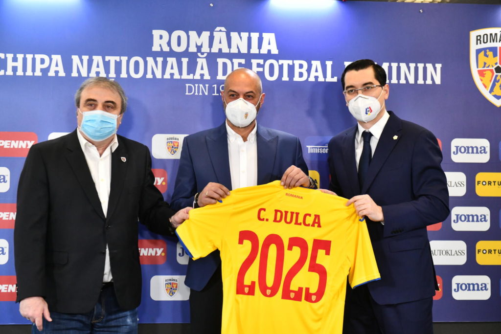 Cristian Dulca este noul selecţioner al echipei naţionale feminine a României