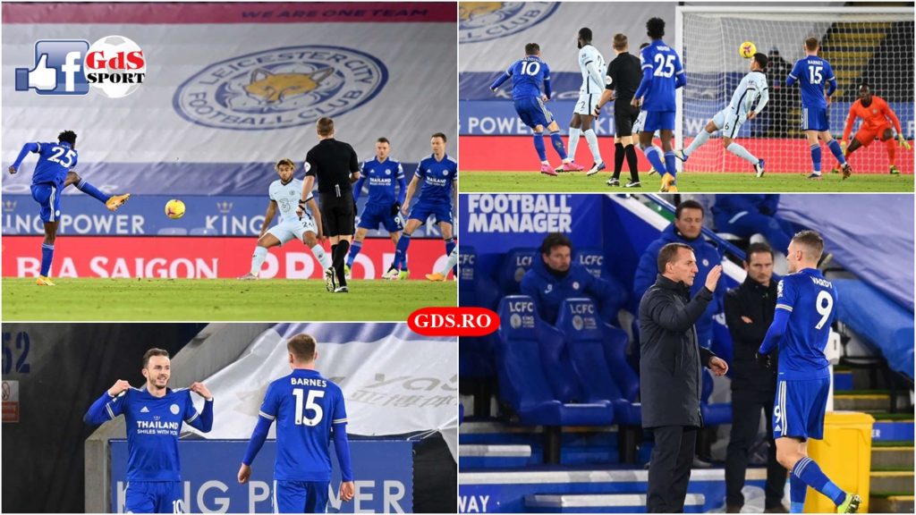 Premier League | Leicester, lider provizoriu după victoria cu Chelsea