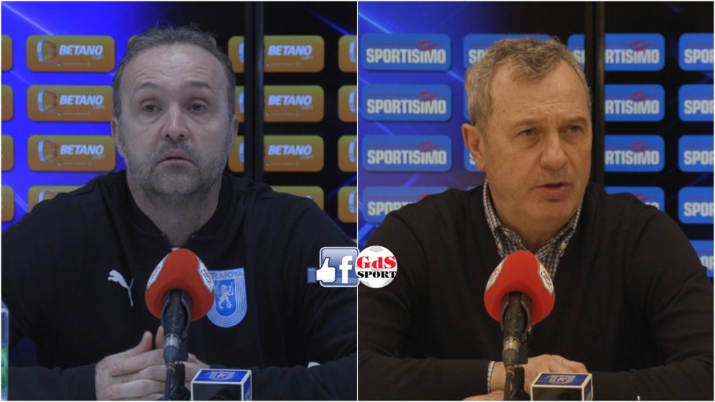 „U“ Craiova – FC Viitorul 1-1 | Concluziile antrenorilor Corneliu Papură și Mircea Rednic