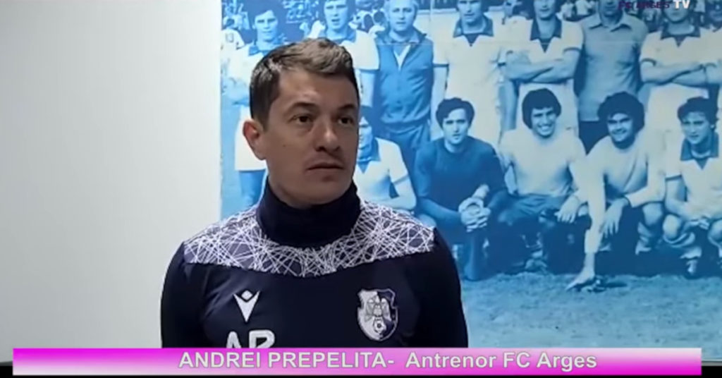 Andrei Prepeliţă: „Mergem cu încredere la Craiova, cu curaj și cu determinare“