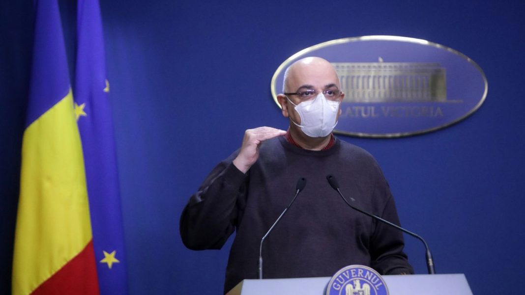 Secretarul de stat Raed Arafat se vaccinează astăzi anti-Covid-19