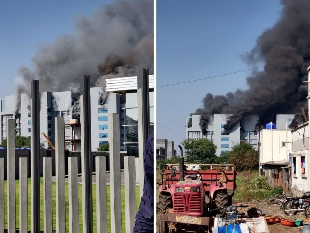 Incendiu la poarta Terminalului 1 a Institutului Pune Serum din India, unde se produce vaccinul Oxford-AstraZeneca