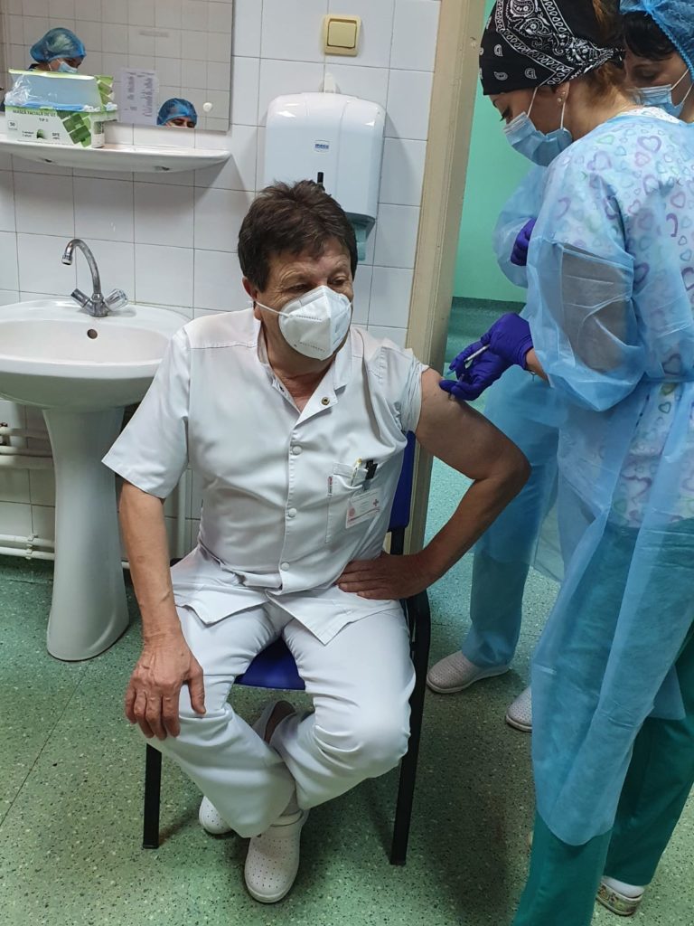 Gorj: Au început vaccinările și la Spitalul COVID Cărbunești