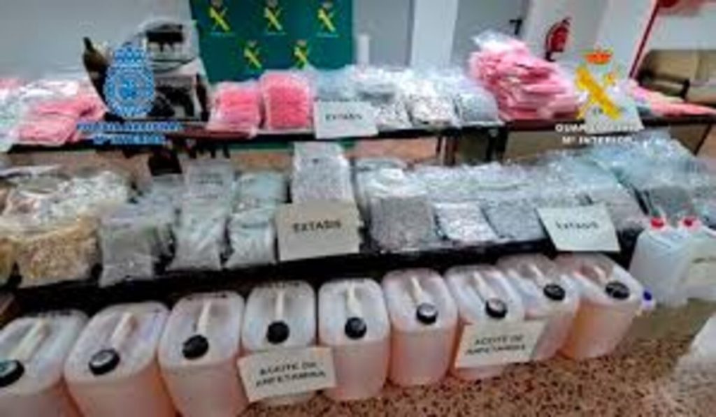 Captură uriașă de ecstasy în Spania, de la o rețea din care făceau parte și români