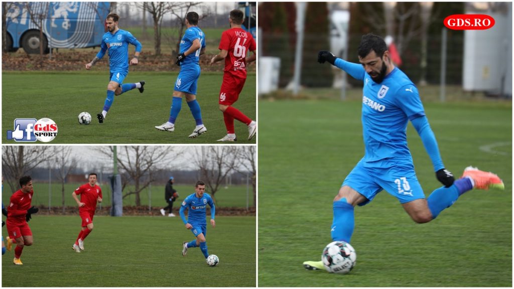 Universitatea Craiova şi Chindia au remizat în cel de-al doilea amical