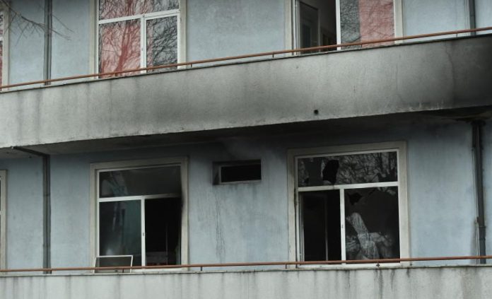 Institutul Matei Balș, după incendiu Institutul Matei Balș, după incendiu