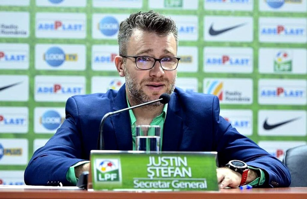 Justin Ștefan: „Poate vom avea meciuri test cu tehnologia VAR pe finalul sezonului“
