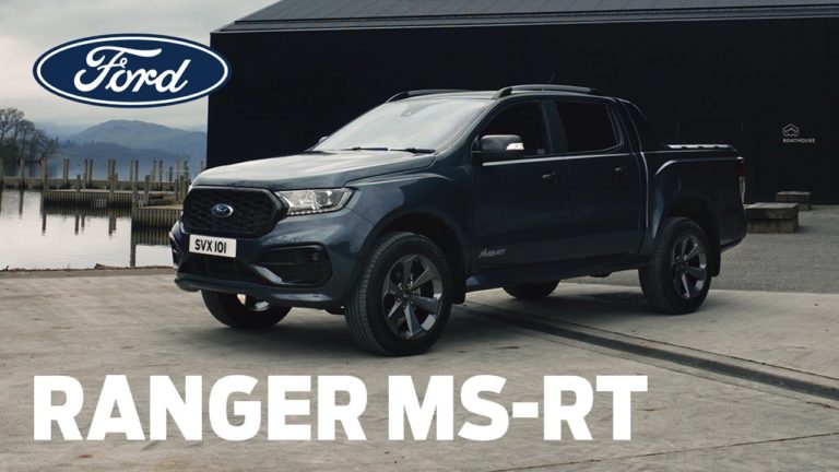 Ford anunță noul Ranger MS-RT cu design impunător, urban, inspirat din motorsport