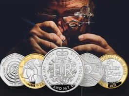 O monedă de cinci lire sterline va marca aniversarea a 95 de ani ai reginei Elizabeth a II-a a Marii Britanii