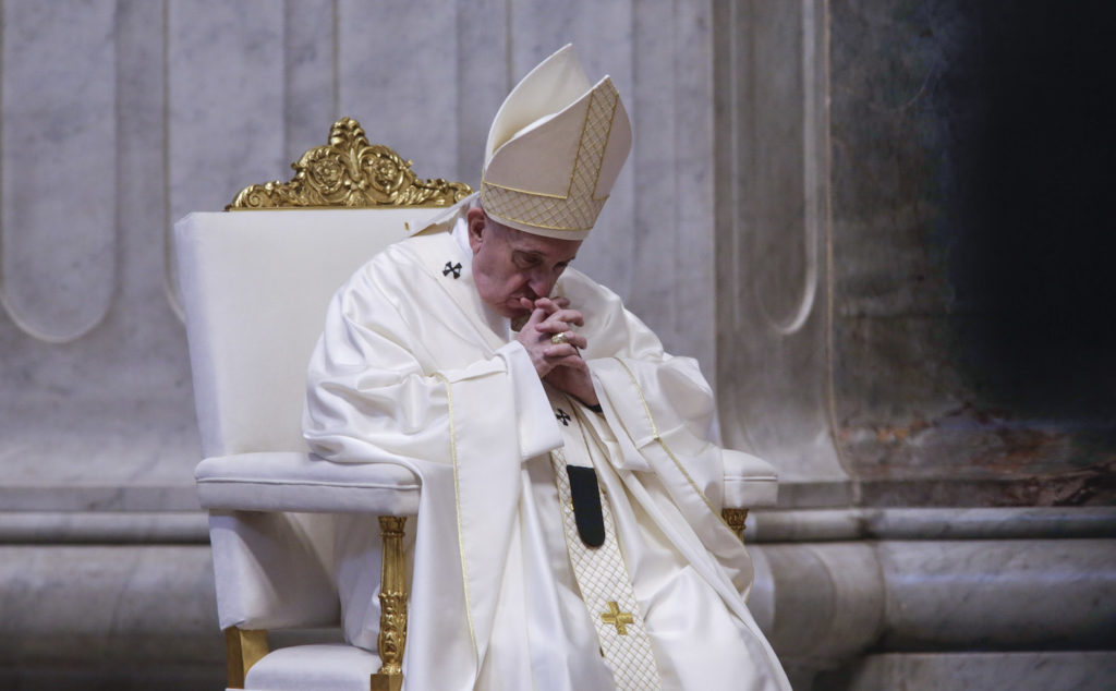 Papa Francisc i-a îndemnat pe creștini, în mesajul de Anul Nou, să aibă grijă unii de alții