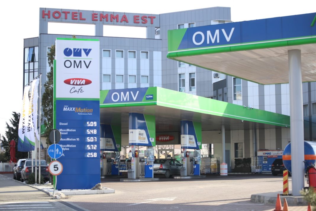 pret benzina OMV