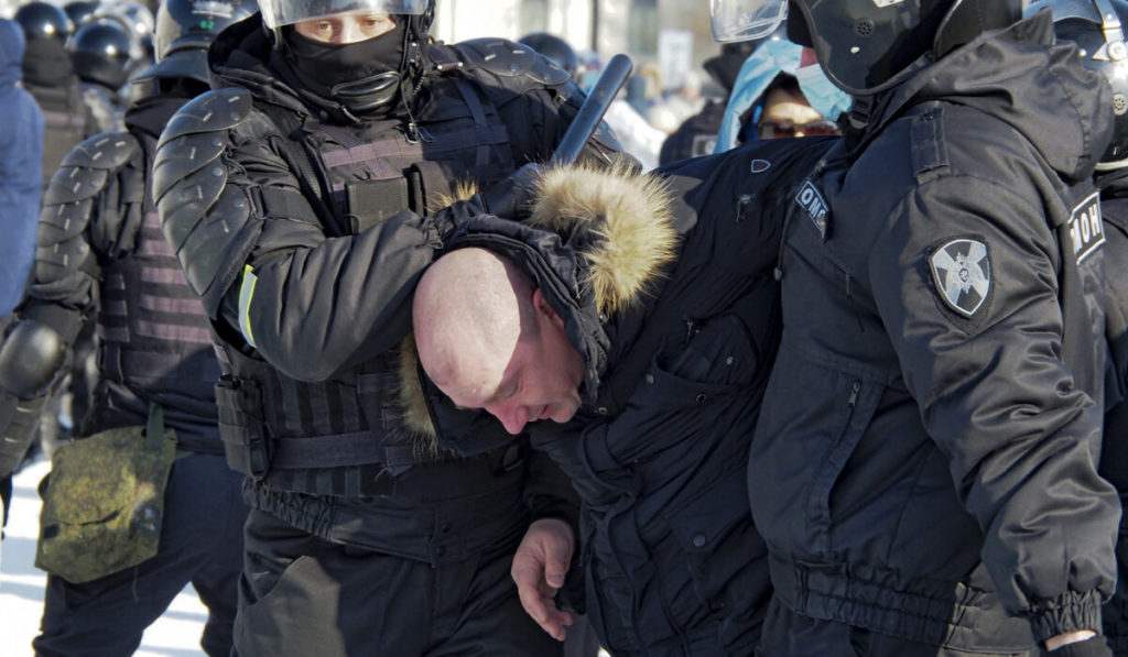 Proteste în toată Rusia împotriva arestării lui Alexei Navalnîi