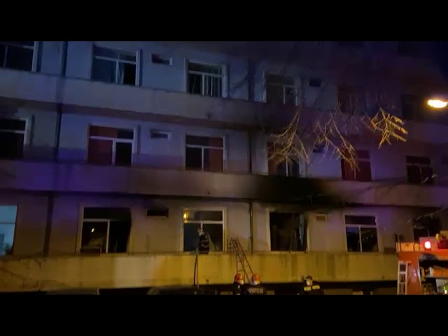 Incendiu la Institutul Matei Balș. 4 pacienți au decedat