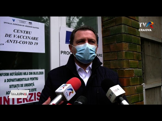 A început vaccinarea anti-COVID și-n Olt