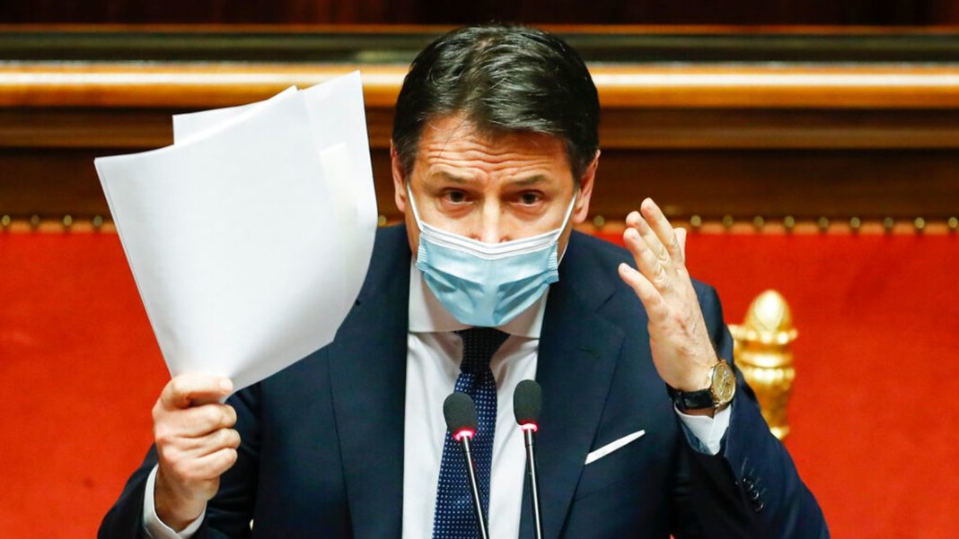 Premierul italian Giuseppe Conte şi-a depus demisia marţi şi speră să primească din partea preşedintelui un nou mandat