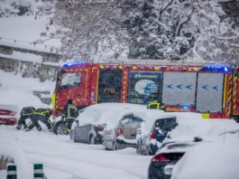 Guvernul spaniol trimite convoaie cu alimente şi vaccinuri în regiunile afectate de furtuna de zăpadă
