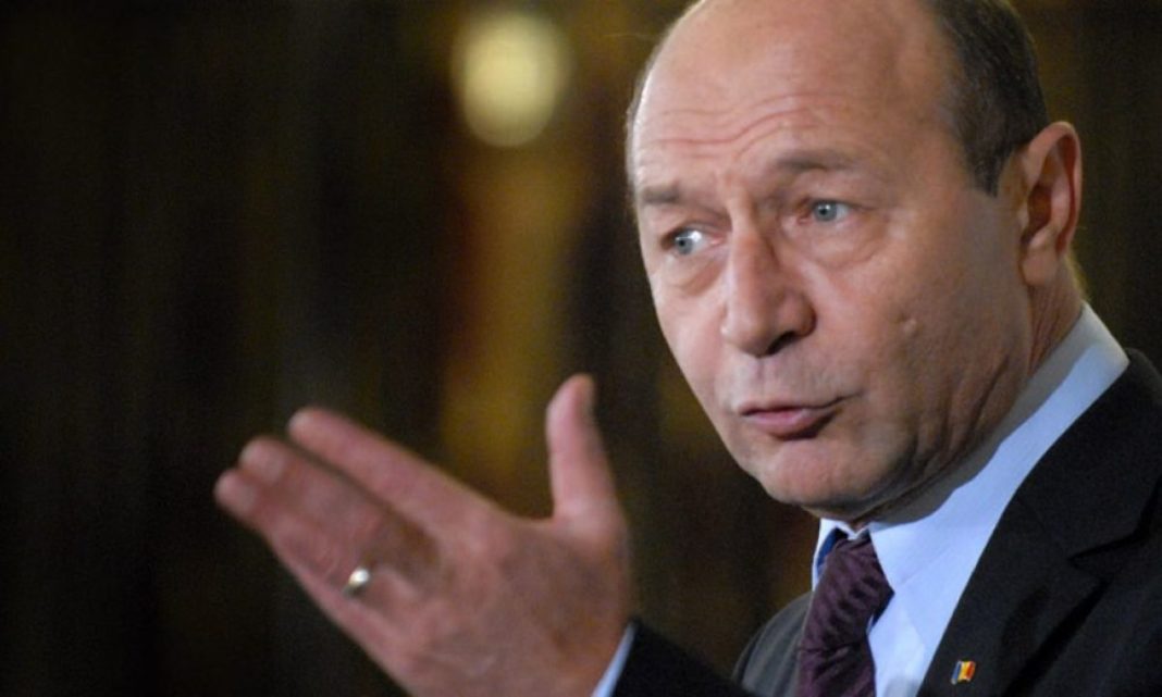 Fostul peședinte, Traian Băsescu