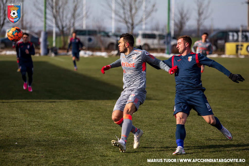 Liga 1 / Chindia și UTA au remizat la Buftea. Arădenii au marcat în prelungiri