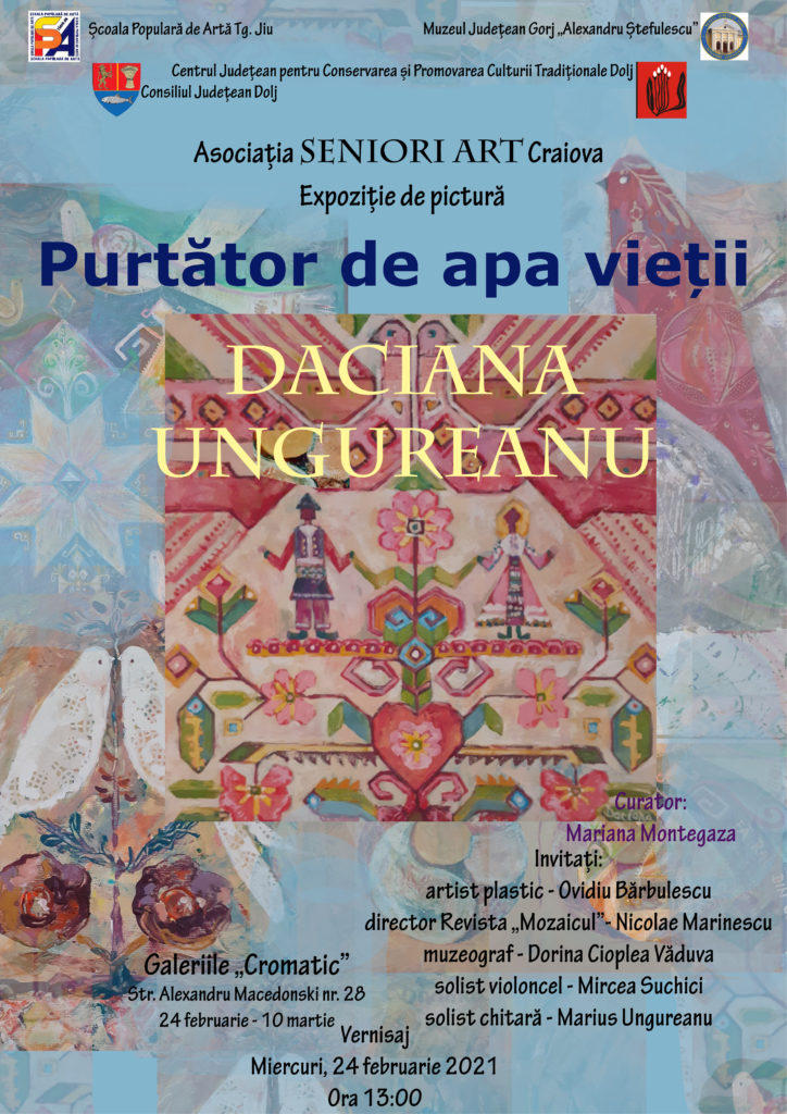 Craiova: Pictură și muzică, de Dragobete, în Galeriile „Cromatic“