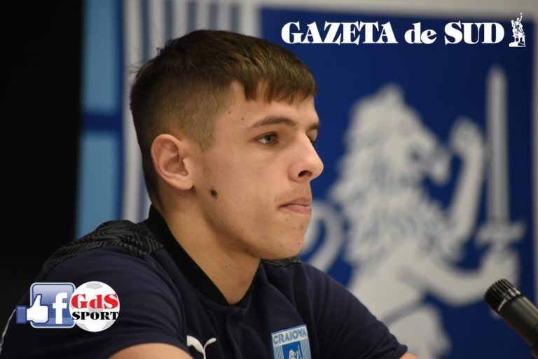 „U“ Craiova – Dinamo / George Cîmpanu: „Îmi doresc să-mi domin adversarii“