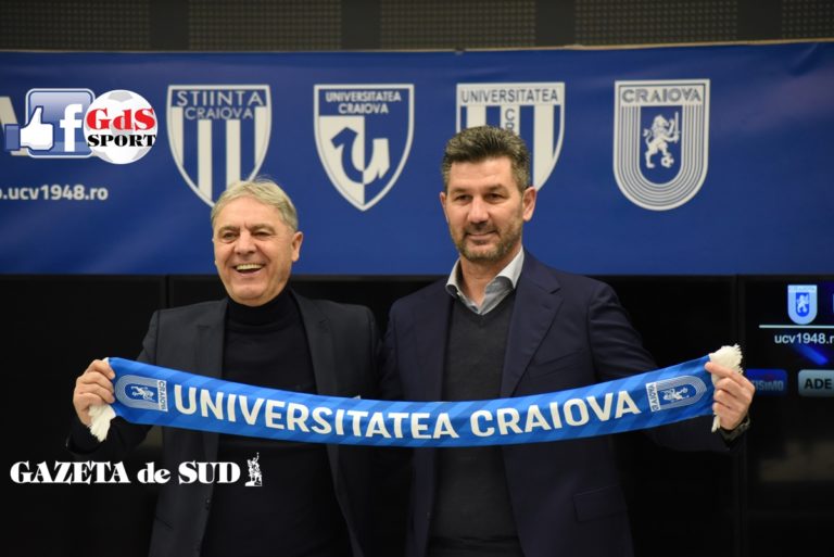 Marinos Ouzounidis, prezentat oficial la Universitatea Craiova. Vezi întreaga conferință!