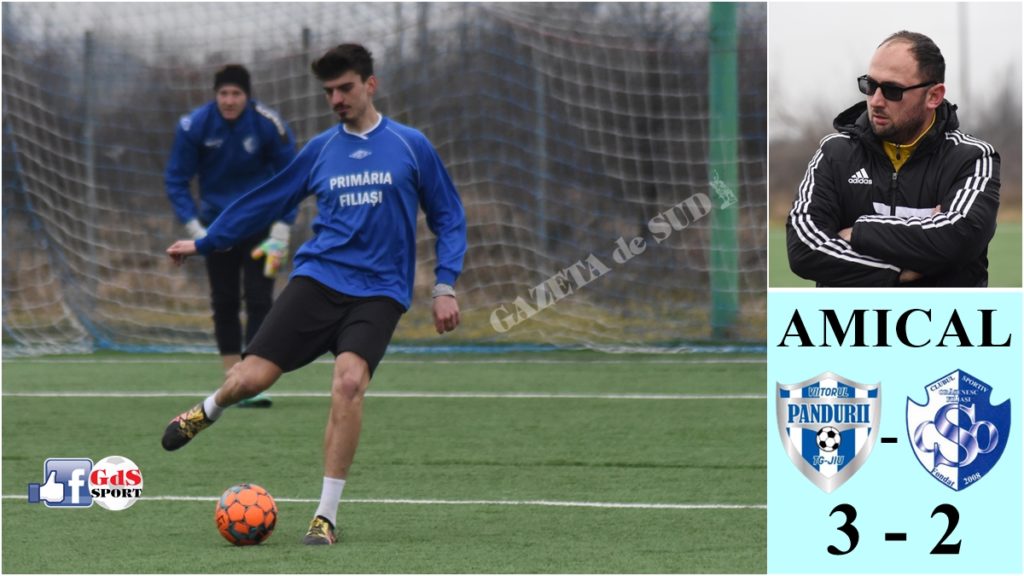 CSO Filiaşi a pierdut amicalul cu Viitorul Pandurii. Mario Găman: „Am avut o atitudine foarte bună!“