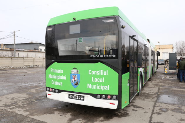 Cele 16 autobuze electrice vor ajunge mai repede în Craiova