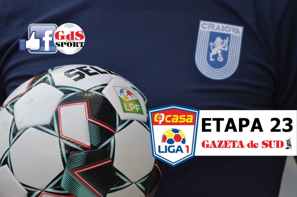 Liga 1 / Programul etapei a 23-a