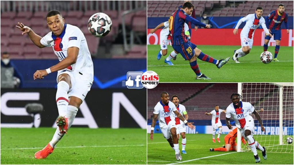 FC Barcelona, umilită pe „Camp Nou“ de PSG, în Liga Campionilor. Seară magică pentru Mbappe!