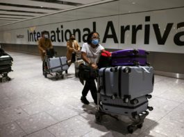 Marea Britanie: A intrat în vigoare carantina la hotel pentru cei care revin din țări aflate pe lista roșie