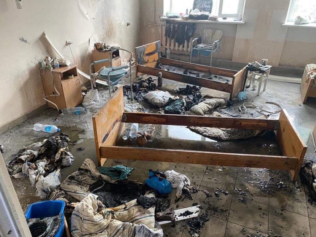 Explozie într-un spital COVID din Cernăuți. Bilanțul: un mort, un rănit și 20 de pacienți evacuați
