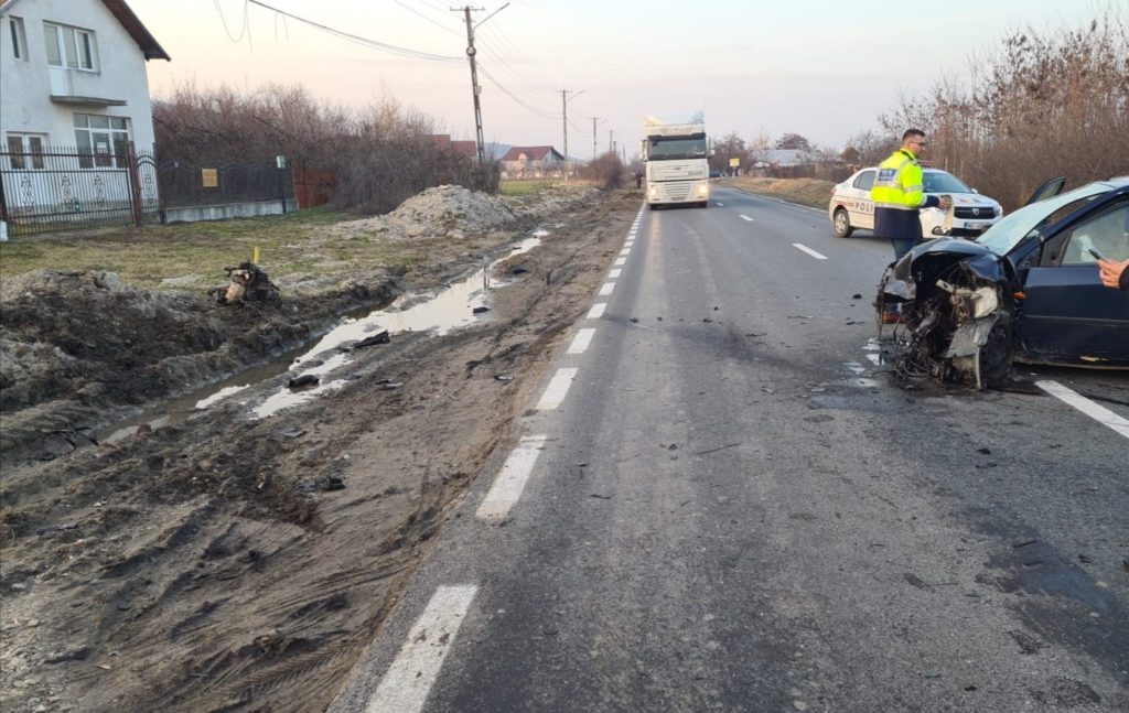 Vâlcea: Accident cu două victime în Orlești