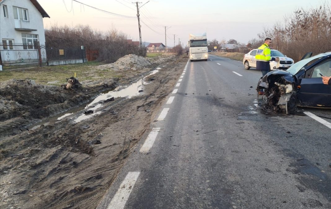 Accident în comuna vâlceană Orlești