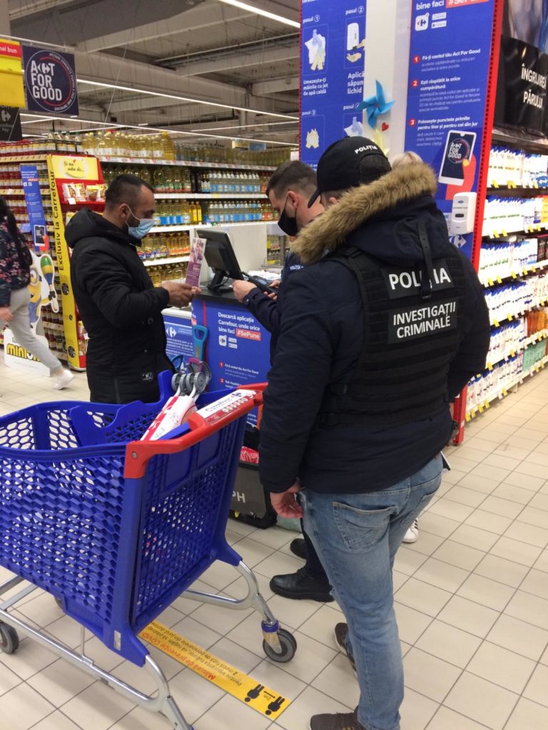 Gorj: Razie de proporții și amenzi pentru cei care nu respectă măsurile specifice zonelor aglomerate